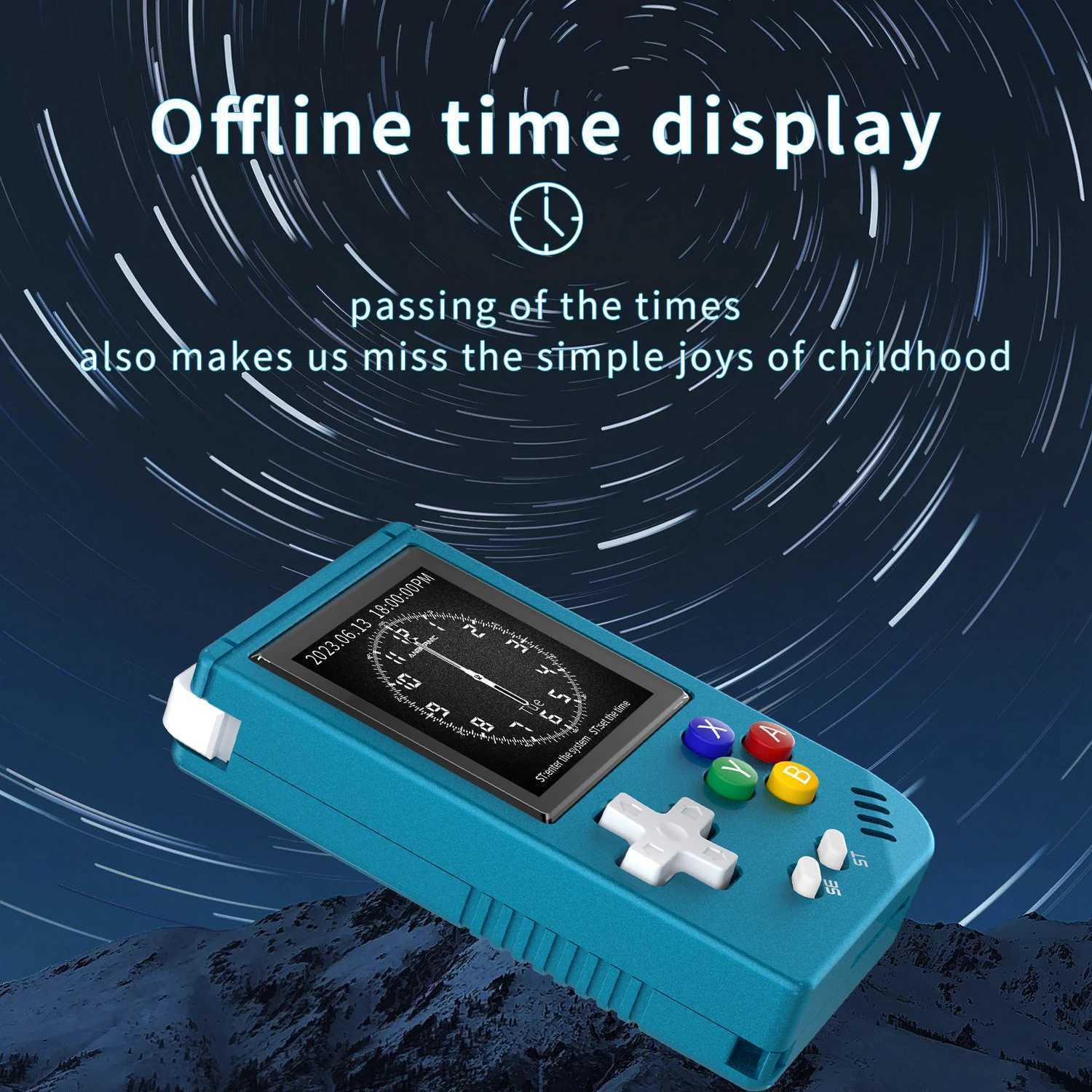 ANBERNIC RG Nano Mini Retro Handheld Game Consoles Linux System Console 1.54 IPS Sn Portable Classic Gaming Player Men Gift Z241226