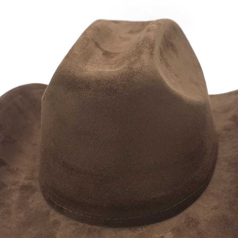 Mens denim hat artificial suede cotton blend 57-58cm woven tie curve Brim four season classic denim style W241225