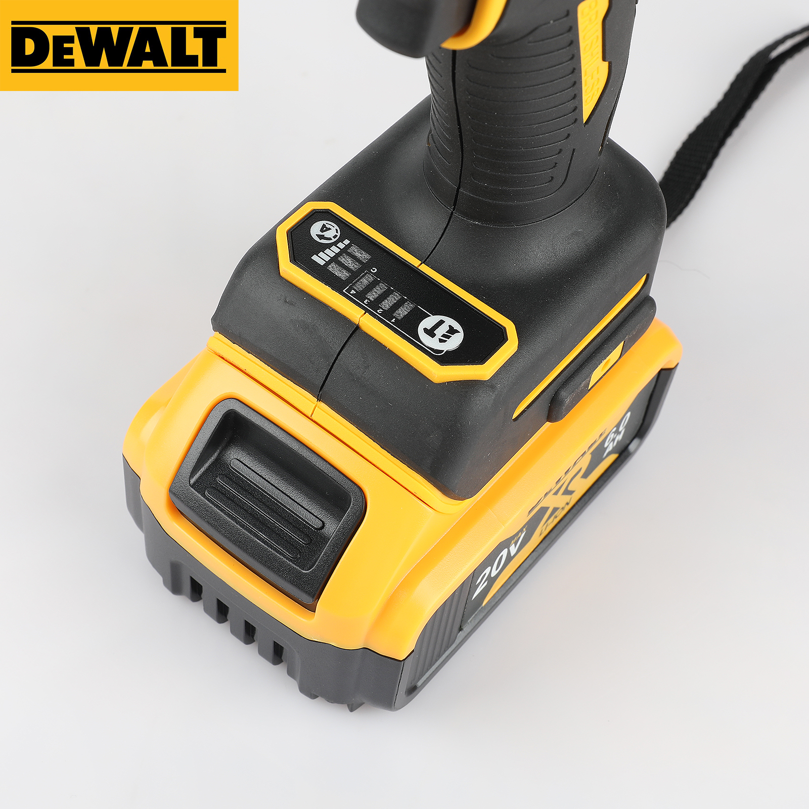 Dewalt DCF850B ATOMIC 20V MAX Brushless Cordless 3-Speed 1/4 in Impact Driver with Batteries and Chargers