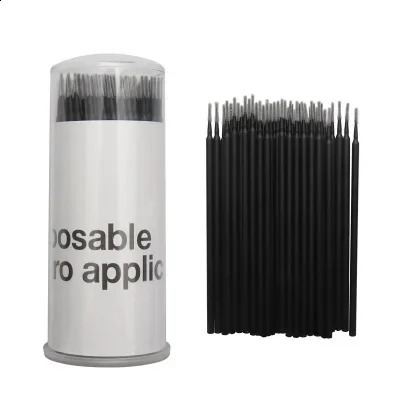 1000Pc Disposable Micro Brushes Cotton Swabs Lashes Brush Eyelash Extension Tools Mascara Wands Applicator Cosmetic Makeup Tools 241226