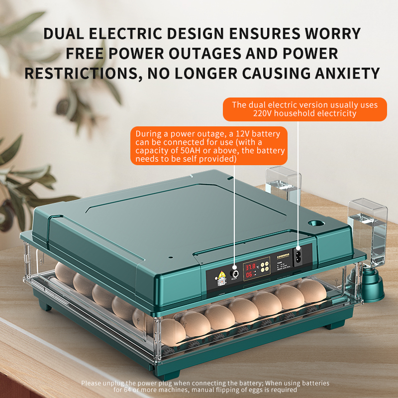 Egg Incubator Automatic Chicken 30 Egg Incubator, Days Display, Bring water bottle for Hatching Chicken Duck Quail Bird Eggs