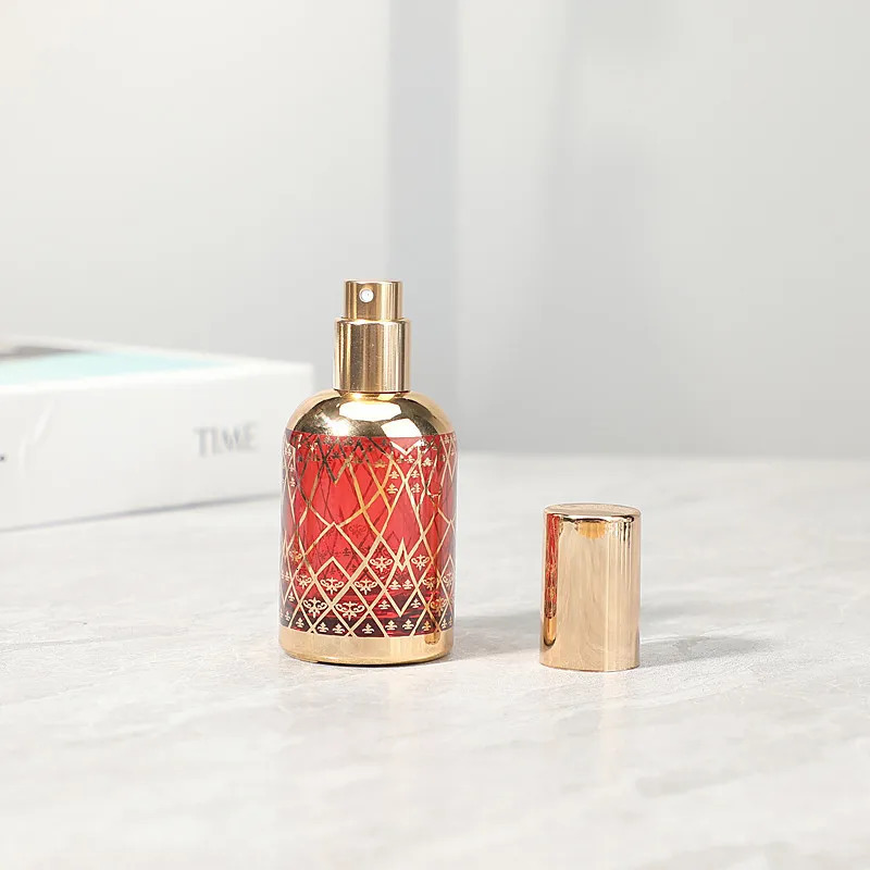 10pcs 30ml Empty Glass Perfume Bottles Screw Cap Travel Portable Container Fragrance Dispenser Bottle Fine Mist Spray Bottle 241225