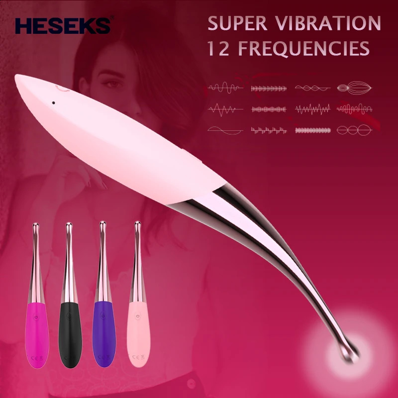 HESEKS Powerful Pinpoint Clitoral Stimulator G Spot Vibrators for Women Nipple Clitoris Female Vagina Massager 241226