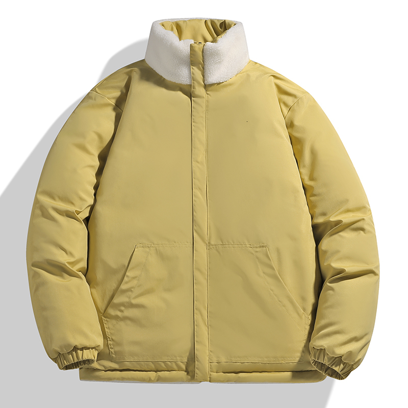 Plus Size 7Xl 8Xl Jackets Men Winter Warm Thicken Male Bomber Jacket Coats 2-Side Reversible Cotton Padded Outwears Boy