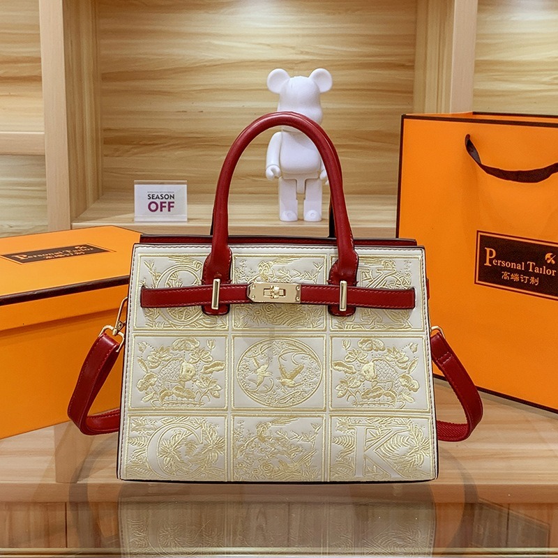 Embroidered Crossbody for Women - Chinese Style Handbag, hot Bill Shoulder Bag