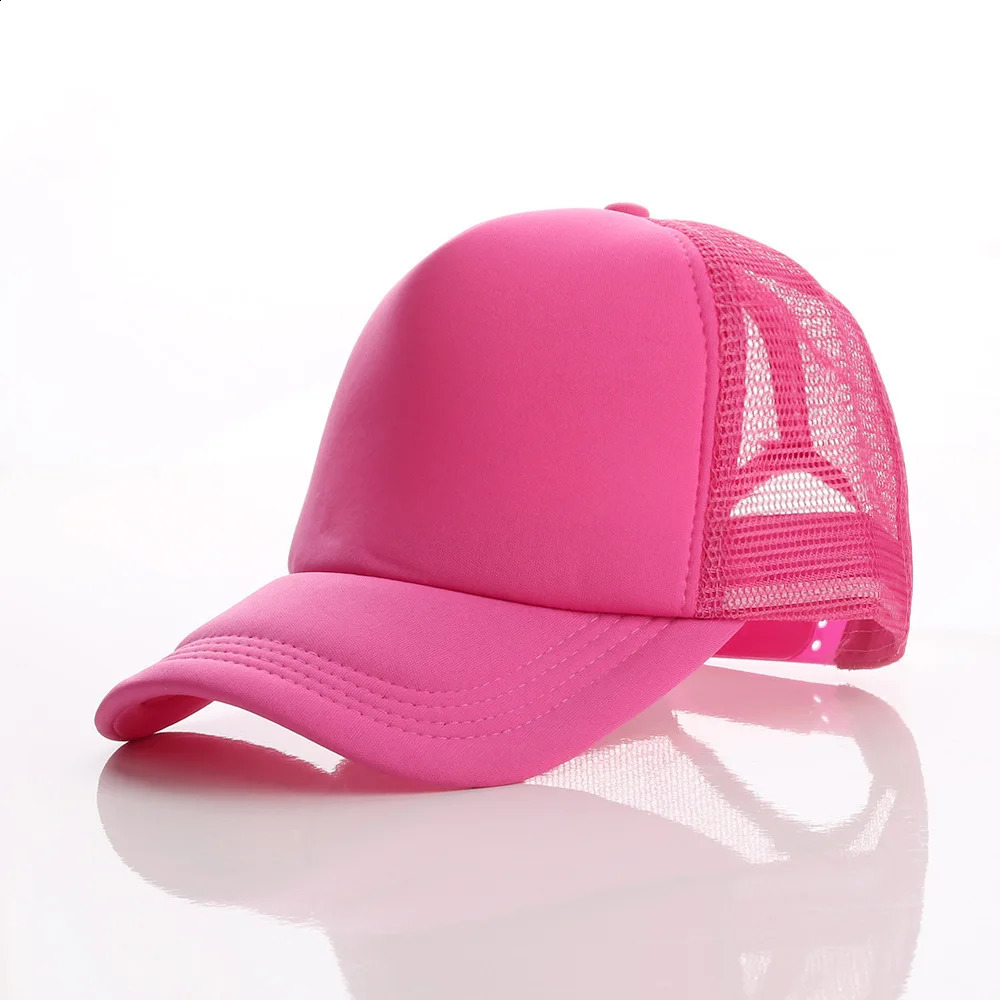 Adjustable Trucks Youth Mesh Hats Baseball Trucker Cap Dad Hat Summer Baseball Cap Net Hat Cap Truck Driver Cap Breathable 241226
