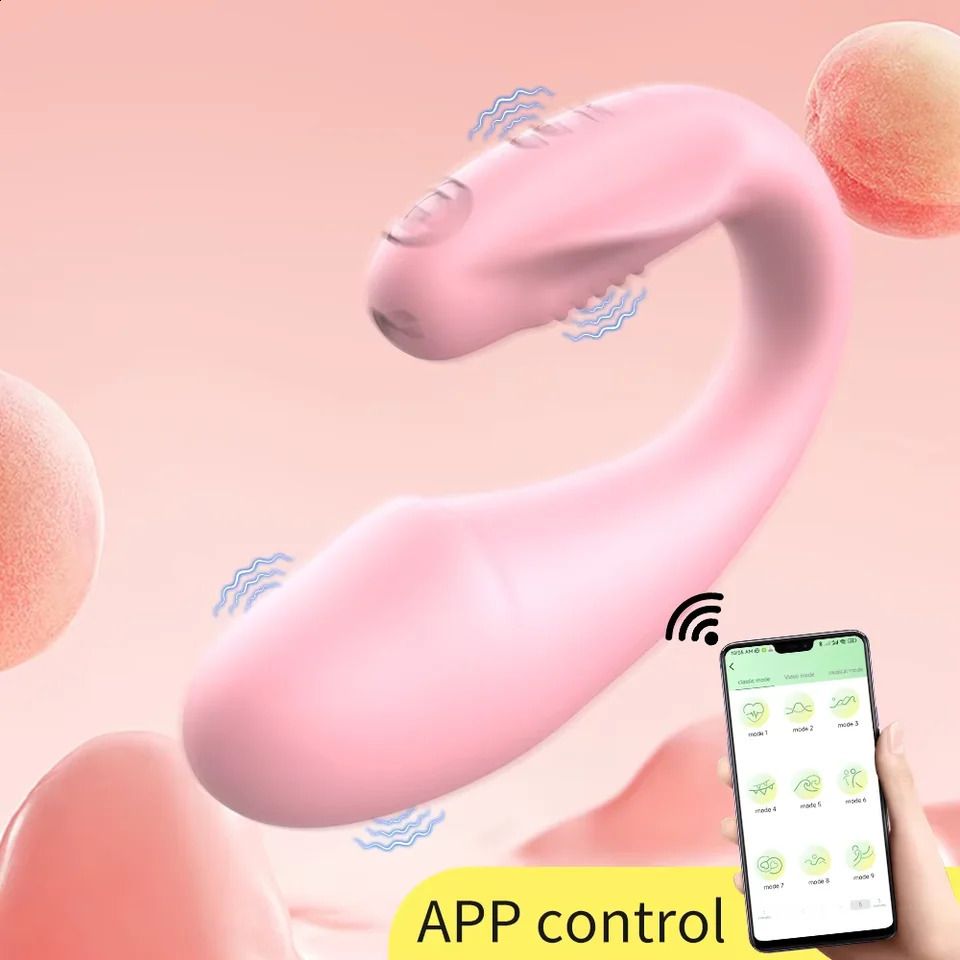 Wireless Vibration Love Egg Vibrator Vaginal G Spot Vibrating Stimulator Wearable Bluetooth APP Control Sex Toys For Adult Women 241226