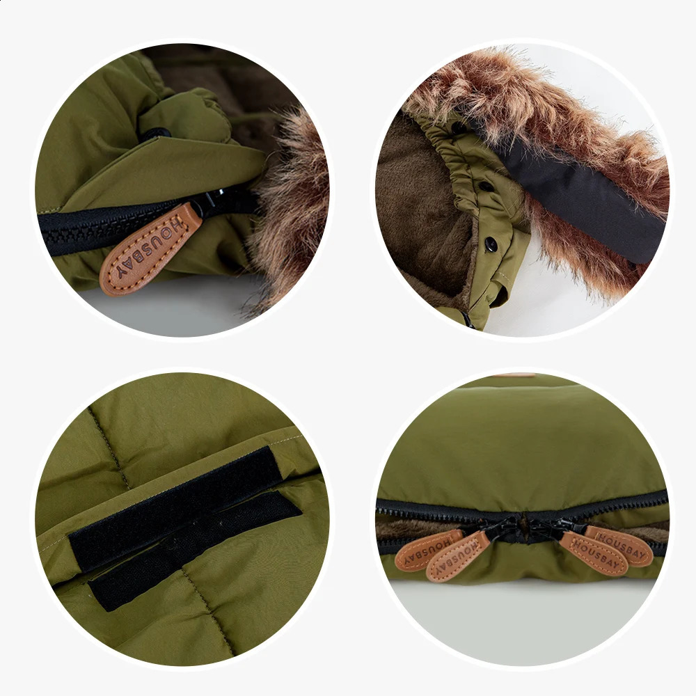 Baby Stroller Footmuff 024Months Winter Warm Windproof Thicker Universal Pram Envelope Sack Accessories 241225