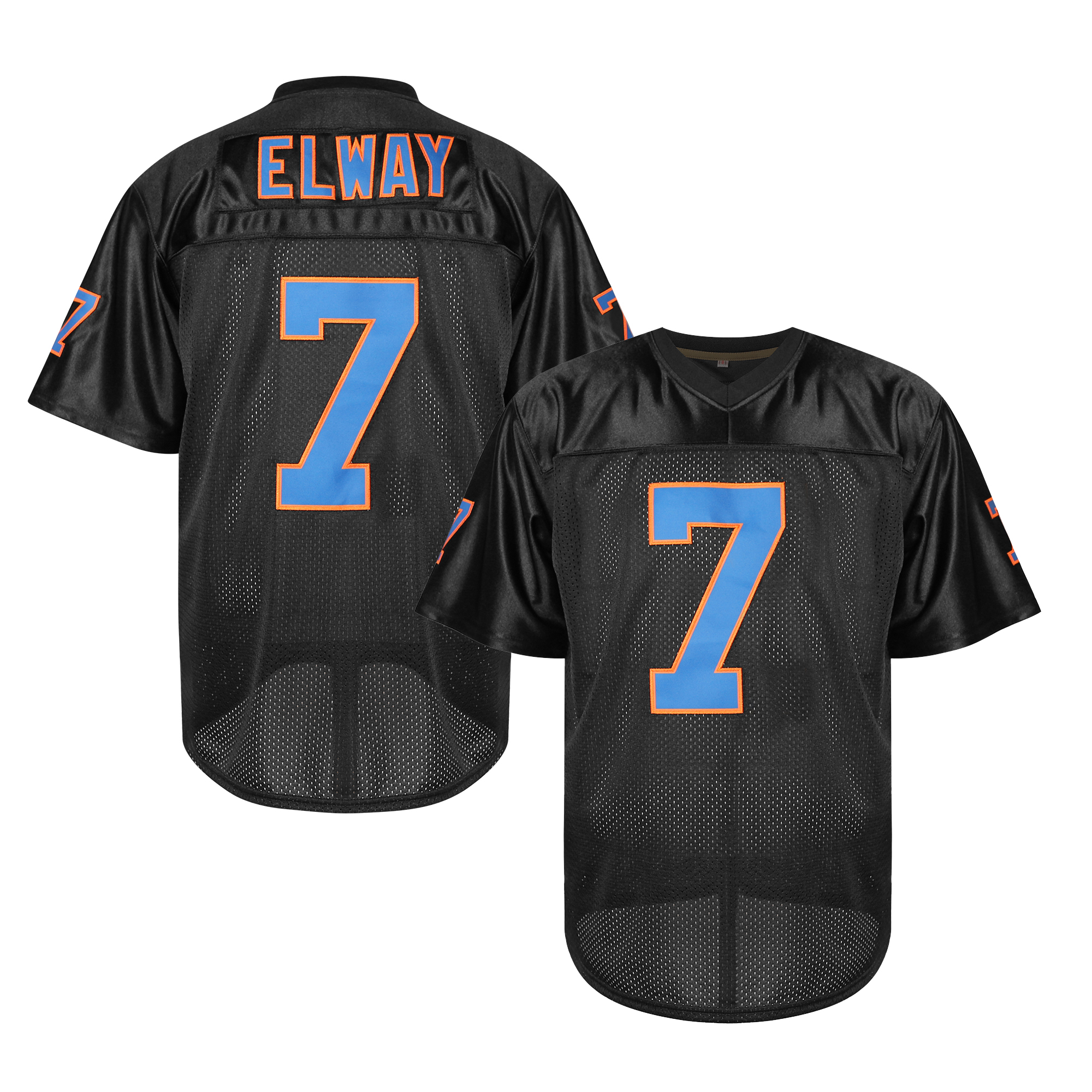 Personalized Custom Football Jersey Nix Surtain II Elway Women Youth Any Name Number Embroidered Letter Number Design Polyester Retro Classic Sportswe