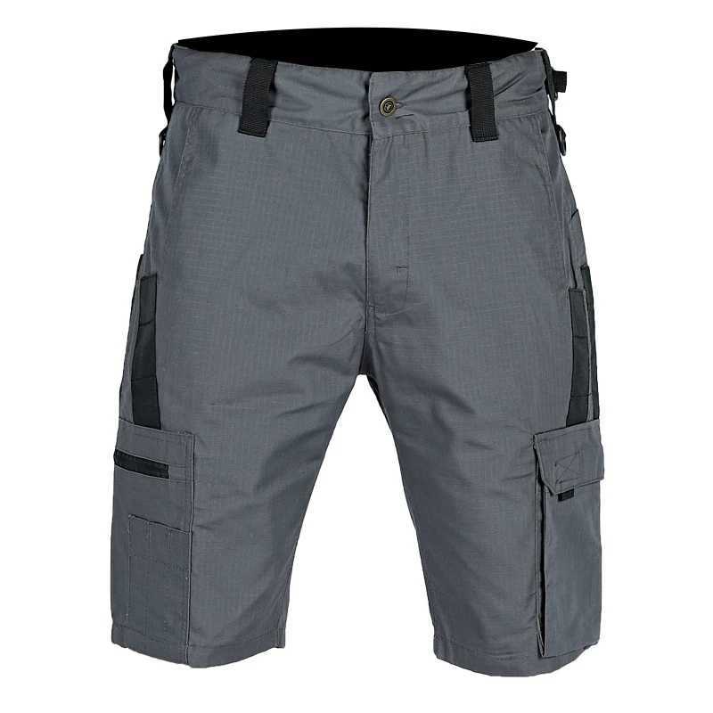 Mens cargo shorts summer tactical crop soldiers outdoor waterproof multi pocket Bermuda pants camouflage tear resistant hiking W241226