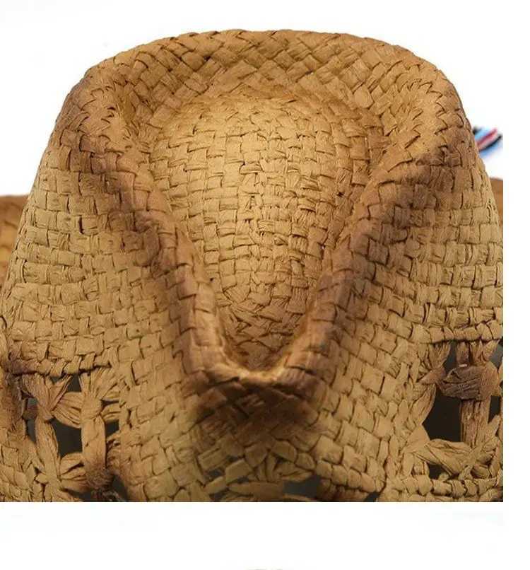 Designer Brand Western Out Door Str Mens and Womens Summer Sunset Casual Cowboy Sunset C Fashion Str Sun Hat Gorilla W241225