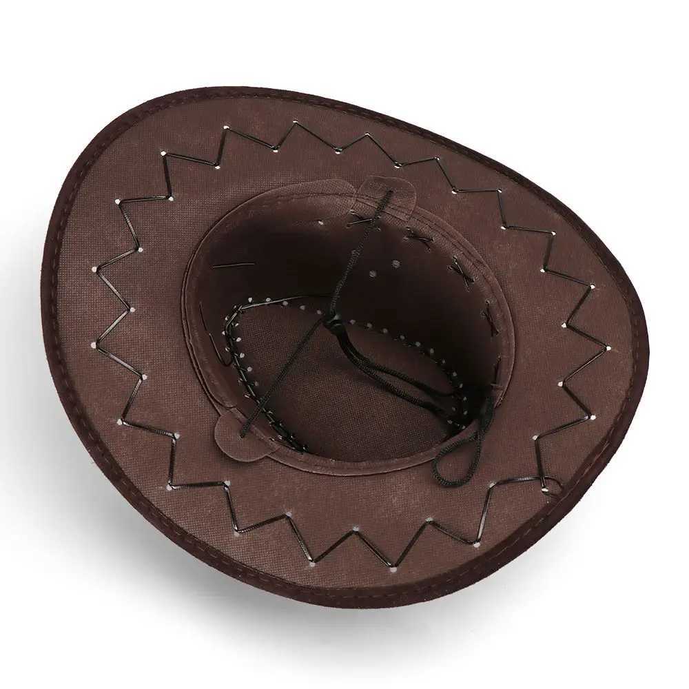 Womens Mens Hat Wild West Fancy Cowboy Girl Cowboy Hat W241225