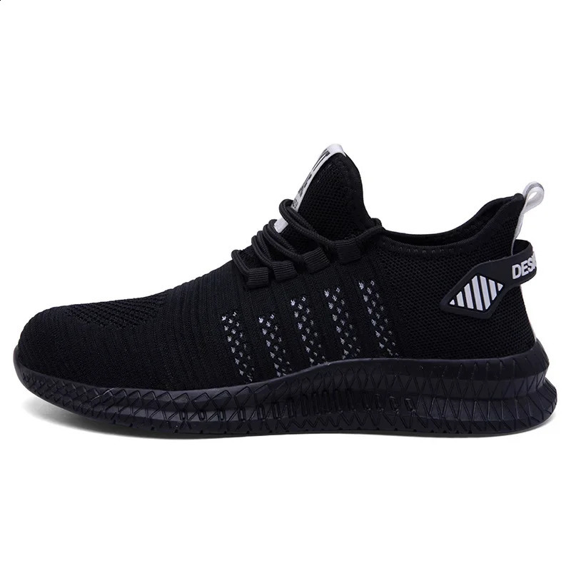 Safety Shoes Steel-Toed Safety Shoes For Men And Women In Summer Breathable Lightweight Smash-Proof And Puncture-Proof 241226