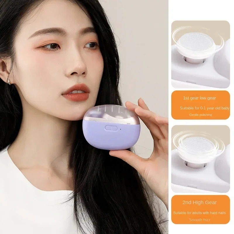 Electric Automatic Nail Clipper with Light Rechargeable Fingernail Trimmer Nail Clipper for Smooth and Safe Manicures 241225