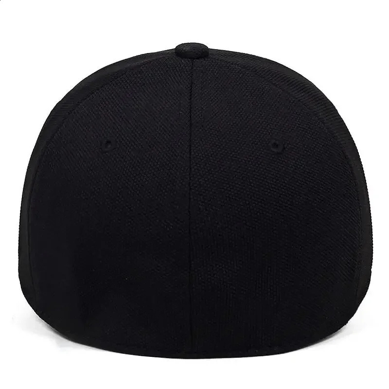 Summer Breathable Stretch Hats Fitted Solid Color Baseball cap Outdoor sports golf Caps for Women Men Hip Hop 241226