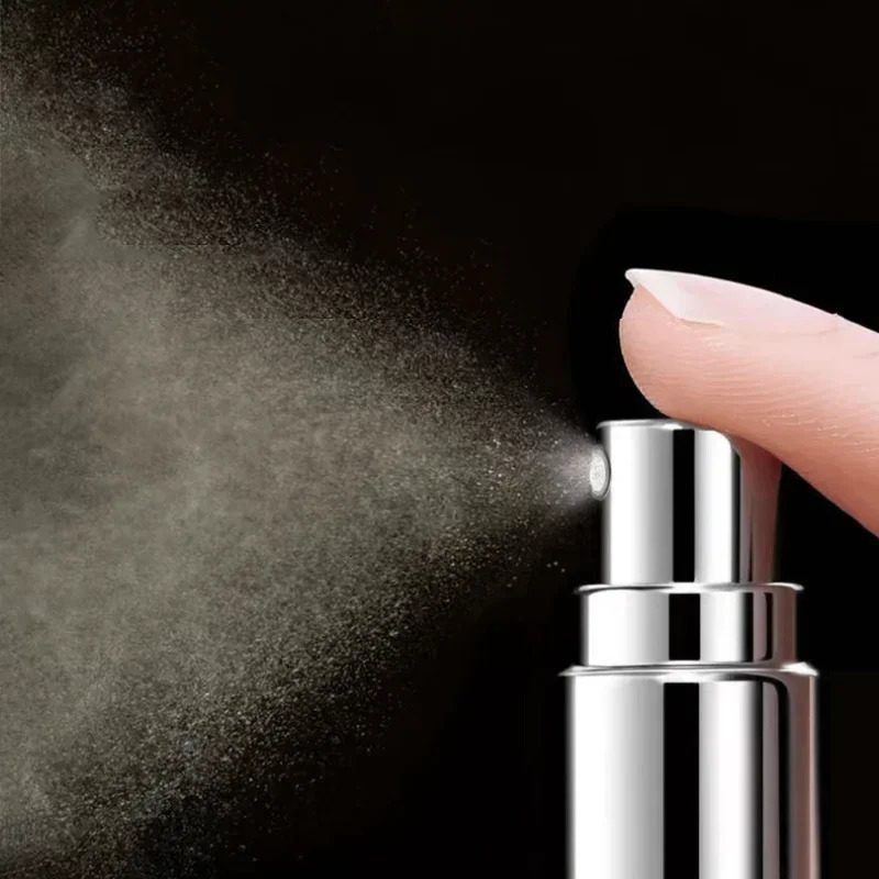 3PCS 5ML 10ML Mini Perfume Spray Bottles Glass Refillable Bottle Portable Travel Oil Liquid Cosmetic Container Perfume Atomizer 241225