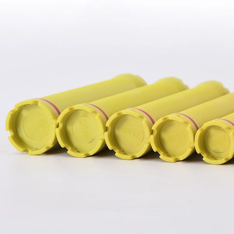 10pcs/set 24V Digital Heated Hair Rollers Sponge Perm Clips Electric Big Antislip Curlers Curling Rods Bar Super Long 140mm 1807 241225