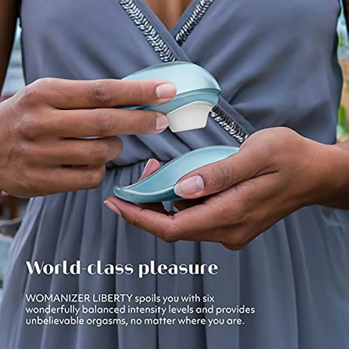 Womanizer Liberty Clitoral Sucking Vibrator Toy for Women 6 Frequency Orgasm Stimulation Massager 241226