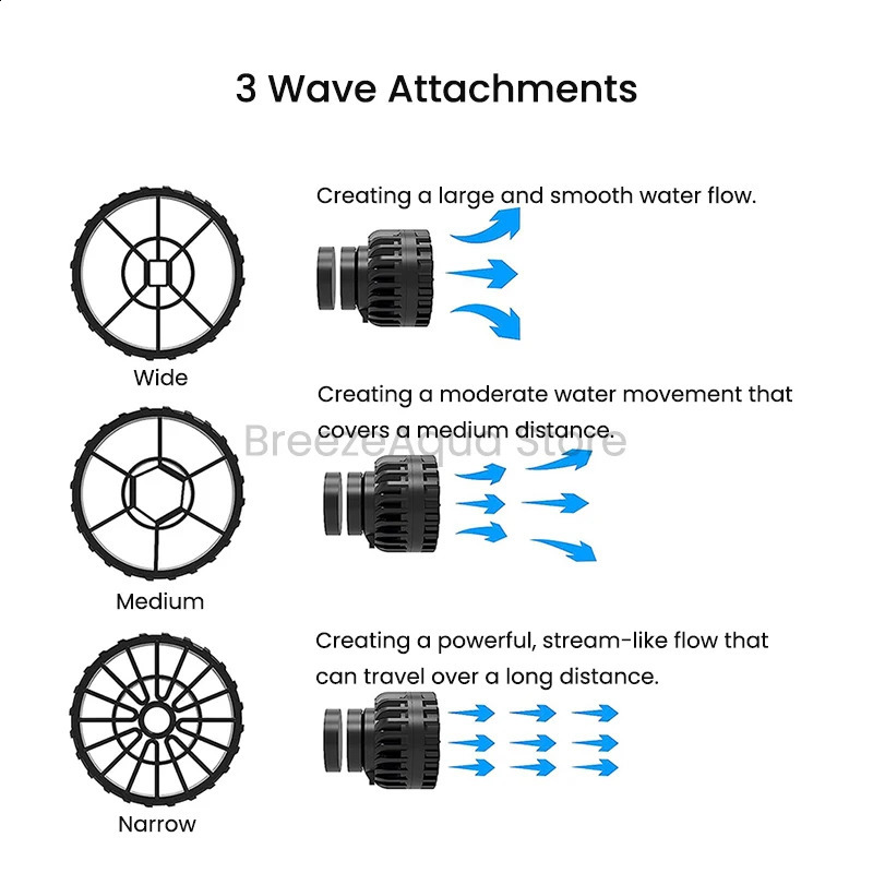 ZKSJ Mini Slim USB Powered Freshwater Saltwater 5W 9W DC Aquarium Wavemaker Circulation Pump for Small Nano Coral Reef Fish Tank 241225