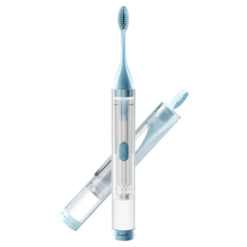 1PC Portable Folding Toothbrush Travel Toothbrush Set Creative Tooth Clean Tools Can Hold Toothpaste 241226