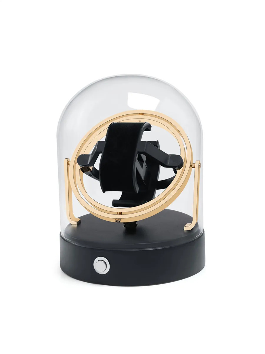 ZAPANAS Watch Winder for Automatic Watches Box Automatic Winder Metal Watch Case Storage Display Box 241226