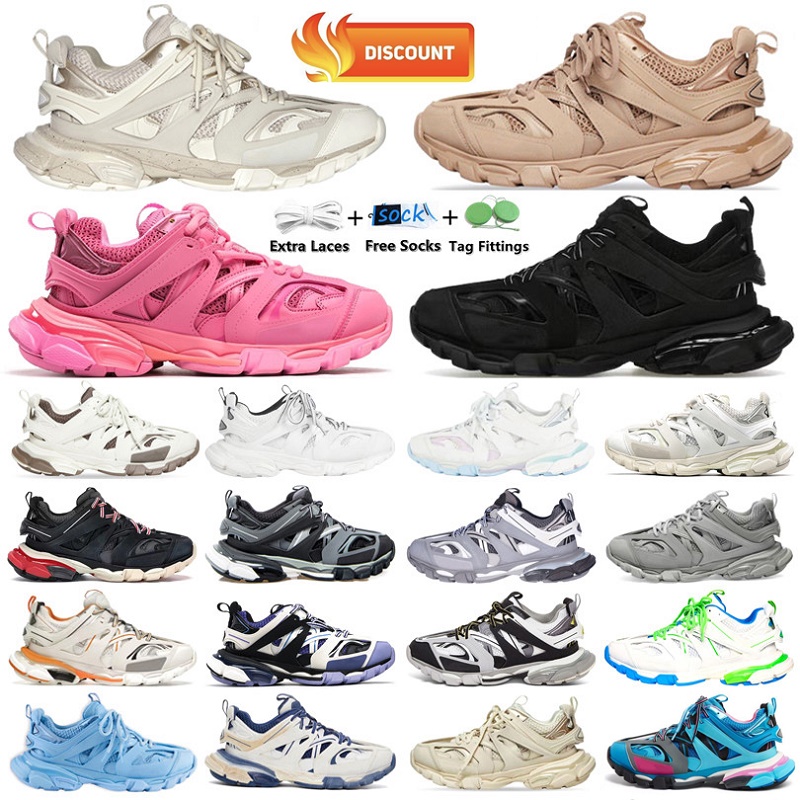 track 3.0 mens running shoes Triple White Black men women trainers sports sneakers sneaker Jogging Walking Shoe