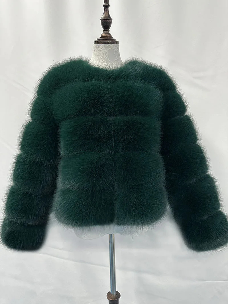 Womens Fashion faux fur coat super Autumn Winter women Faux fluffy jacket high quality Ladies furry coats 241223