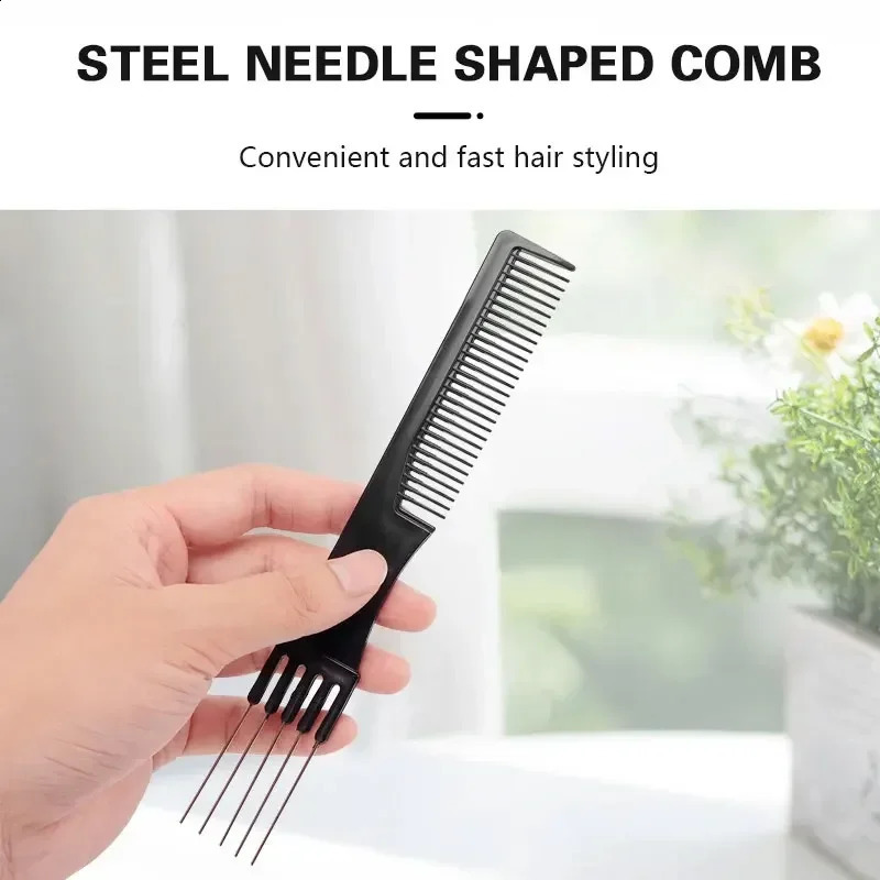 Barber Hairdressing Combs Multifunction Hair Detangler Comb static Haircare Hairstyling Tool Set Stylist Accessories 241225