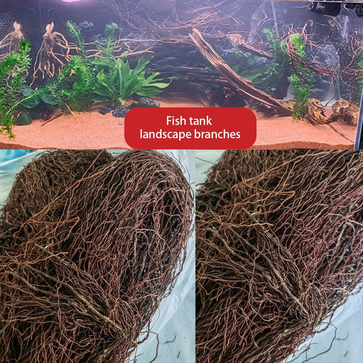 decoration aquarium natural wood aquarium tree root branch fish tank tree trunk Ecological rainforest landscape branches Plant 241225