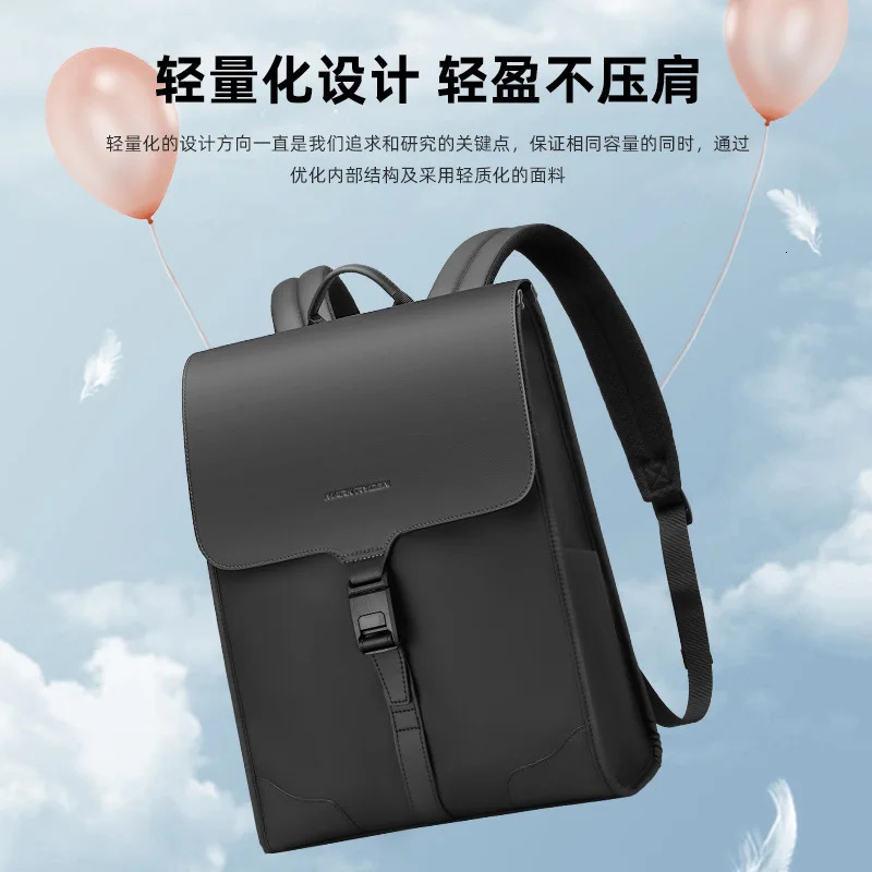 Mark Ryden Korean School Bag Business Backpack Water Repellent for Men Lightweight 15.6 241225