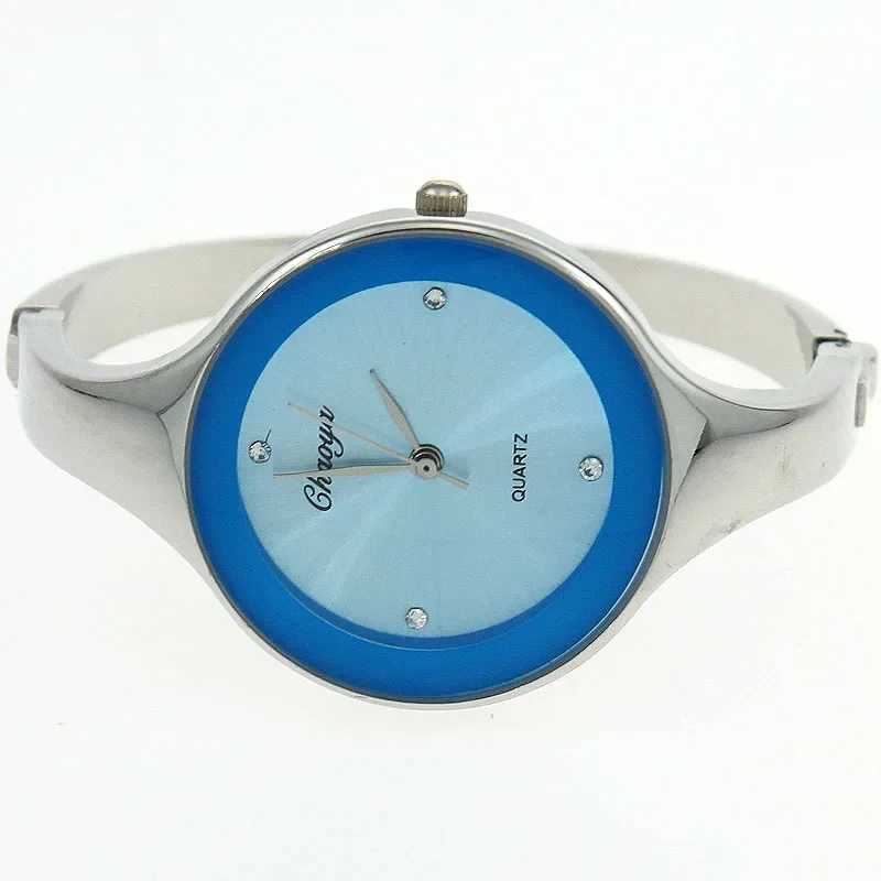 New Arrival Minimalist Womens Cuff Watch Fashion Casual Round Womens Girls Watch Gold Stainless Steel Quartz Watch Reloj Mujer Z241226