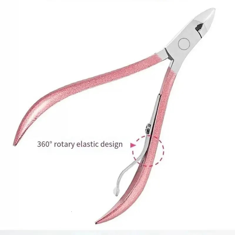 Diagonal Exfoliating Stainless Steel Nail Polish Set Rose Gold 18 Piece Household Ear Spoon Scissors For Men 241225