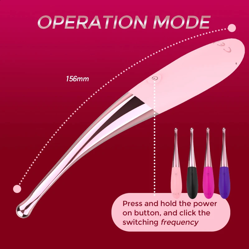 HESEKS Powerful Pinpoint Clitoral Stimulator G Spot Vibrators for Women Nipple Clitoris Female Vagina Massager 241226