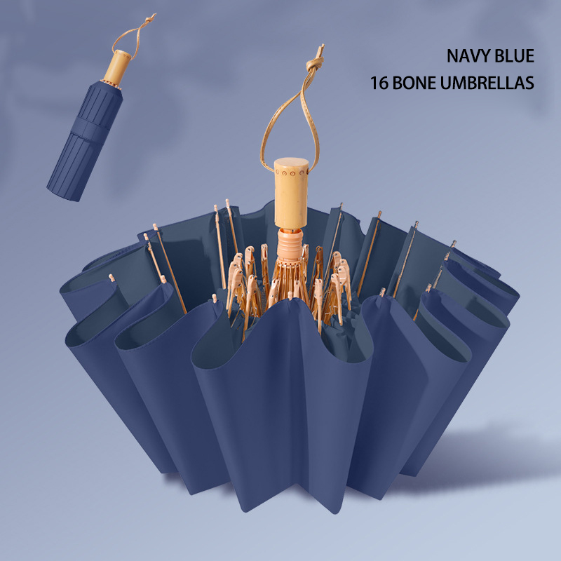 Luxury Anti-UV Sunshade Umbrella - Sturdy Frame, All-Weather Resistance, Compact Foldable Style