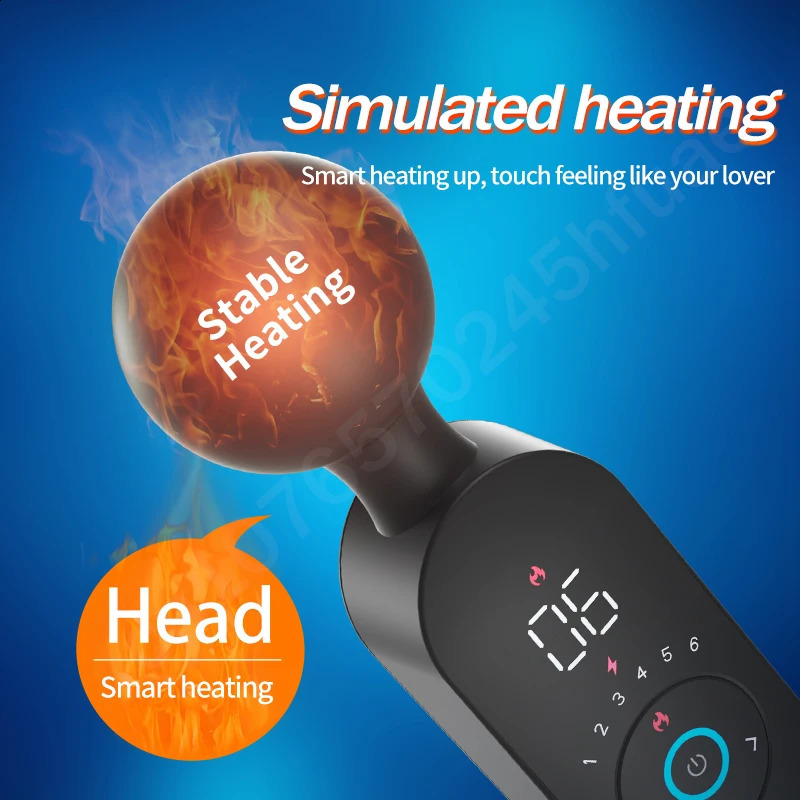 AV Vibrator for Women Clitoris Stimulator Heating Powerful Female G spot Massager Digital Display USB Rechargeable Sex Toy Adult 241226