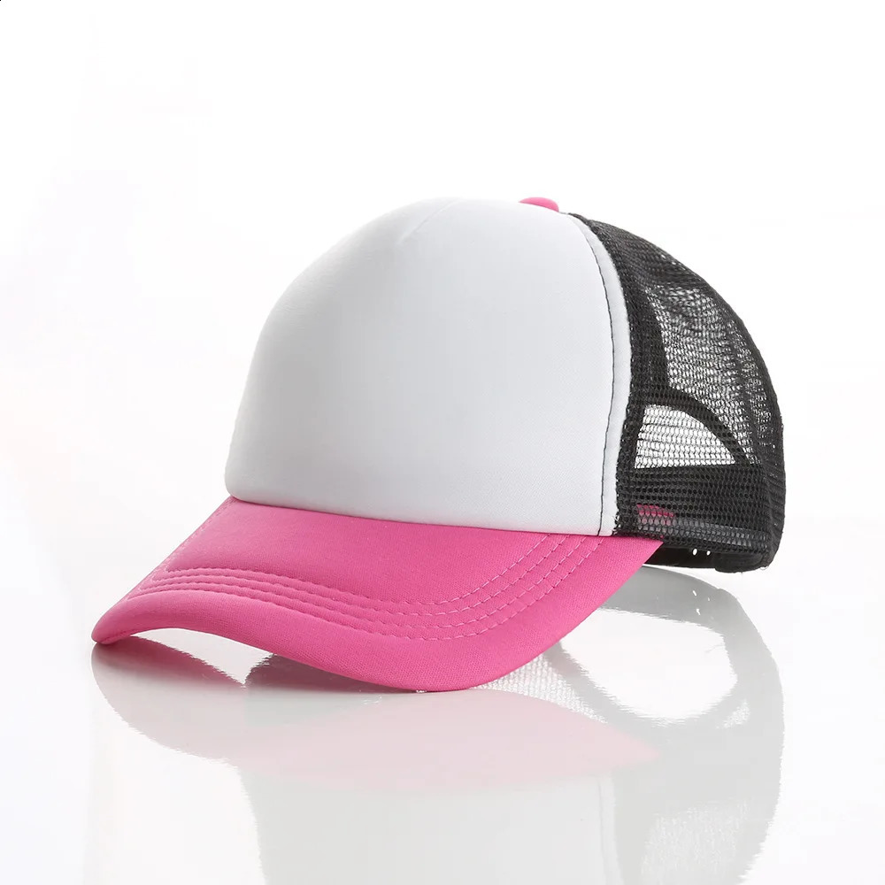 Adjustable Trucks Youth Mesh Hats Baseball Trucker Cap Dad Hat Summer Baseball Cap Net Hat Cap Truck Driver Cap Breathable 241226
