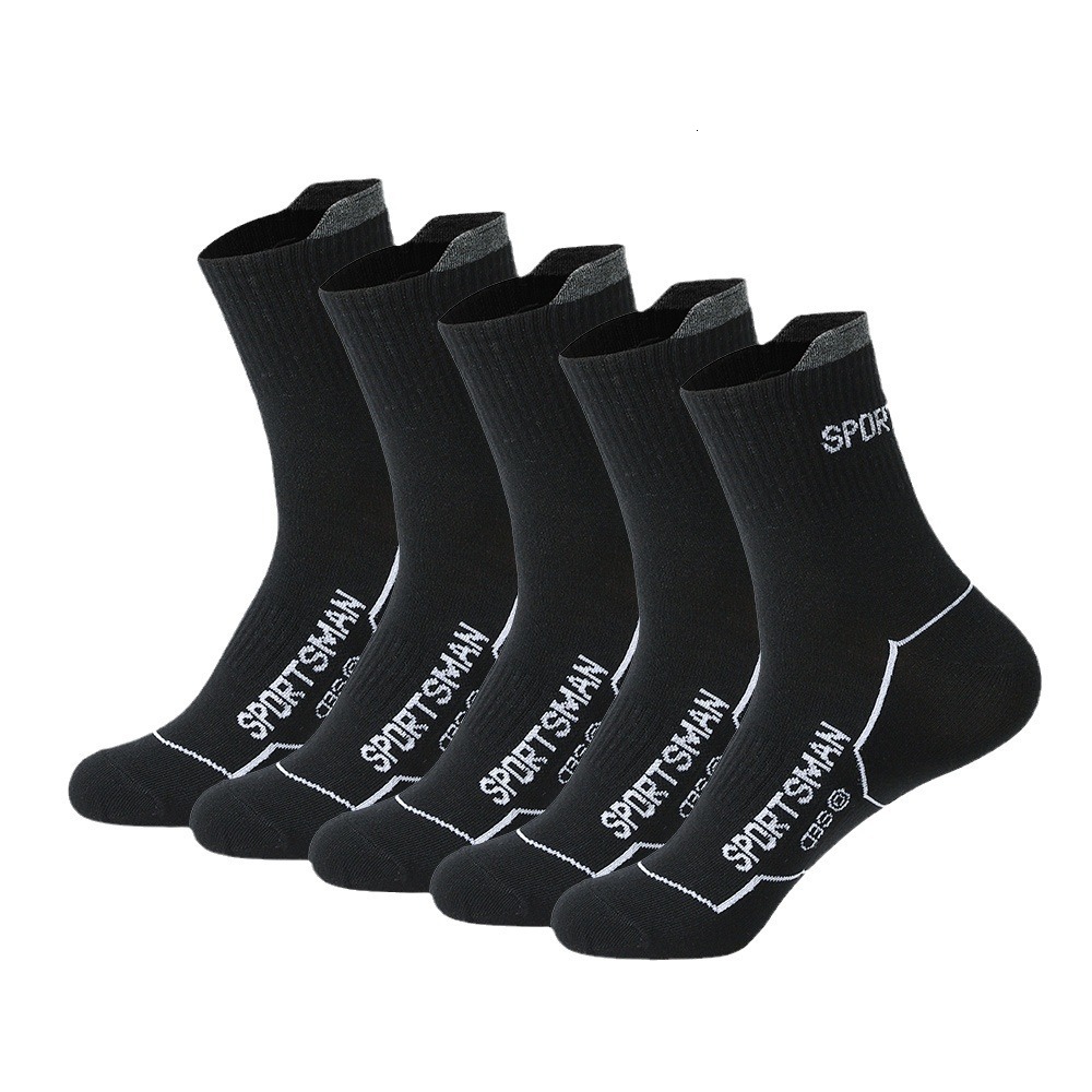 Ddmytiger Ddmytiger New Mid Length Sports Sweat Absorbing And Odor Resistant Cotton Socks Men S Running Cycling Fitness Basketball