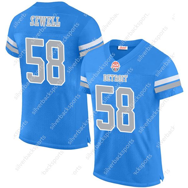 Men'sYouthWomen's Custom football jerseys 97 Idan 32 D'Andre 70 Dan 88 T.J. 58 Penei All sewn any name any number American game footbal