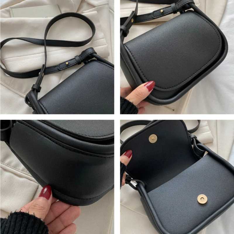 Solid Color PU Leather Bags for Women Stylish and Simple Mini Bag 2024 Small Square Bag Bolsos Para Mujer Drop ShippingXJ241225