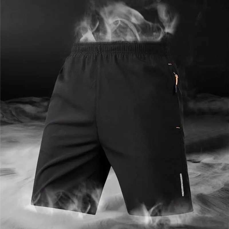 Ice Silk Men Shorts Gym Casual Shorts Quick Dry Sweatpants Running Beach Sports Short Pants Breathable Fitness Jogging ShortsXJ241226