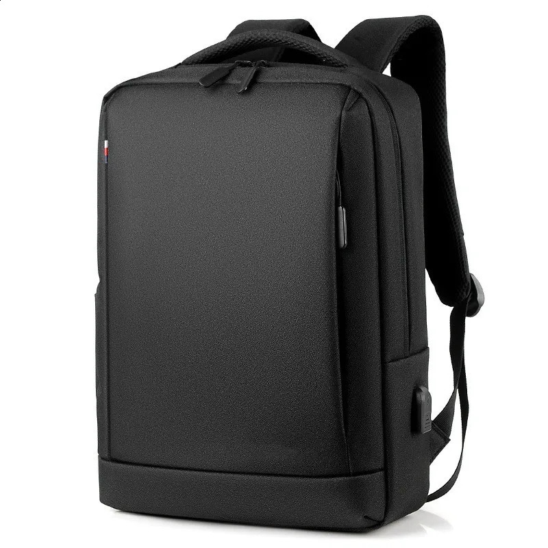 Mens 14 inch Laptop Backpacks Oxford School Bag Fashion Travel Male Mochilas Feminina Casual Women Schoolbag USB Charging 241226