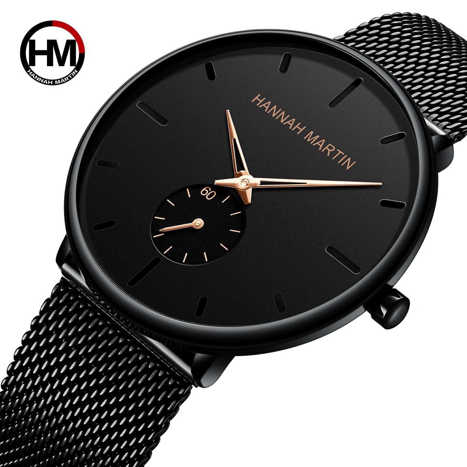 New Arrival Dropship Fashion Simple Design Waterproof Stainless Steel Mesh Small Dial Mens Watch Top Luxury Quartz Relogio Masculino Z241226