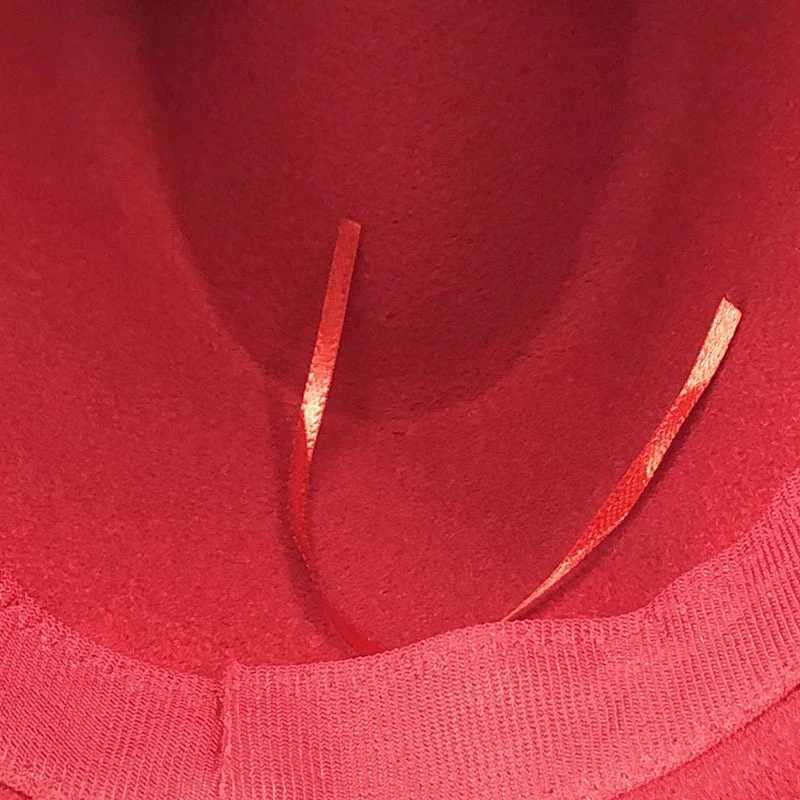 Neutral Two tone Wide Brim Fedora Hat Womens Retro Western Cowboy Hat Classic Mens British Style Jazz C Fashion Panama C W241225