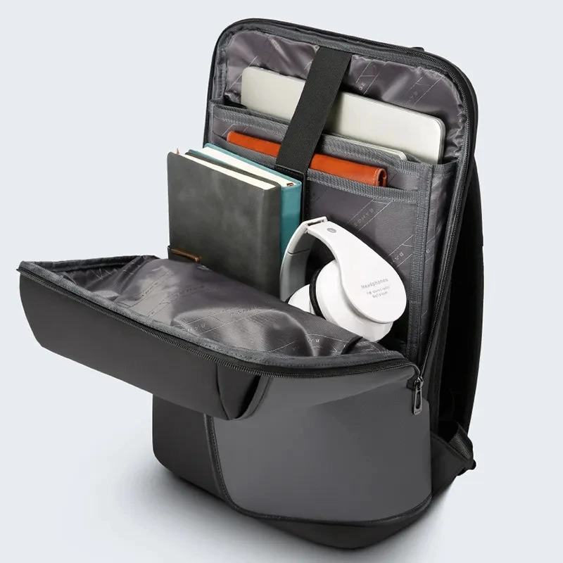 BANGE Business Backpack with External USB Port Anti Splashing Water Travel Backpack 241225