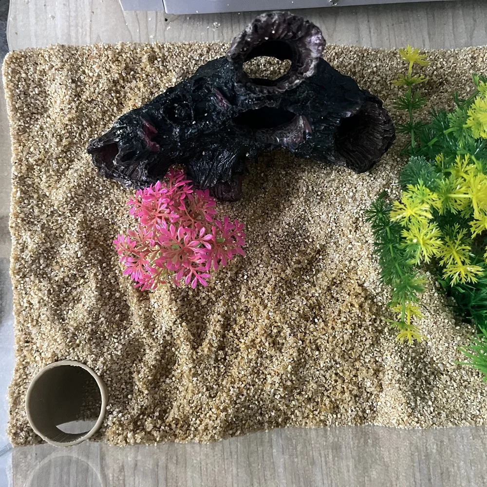 Underground corner tunnel for aquarium cave/ fish tank For Aquatic Pets To Breed Play AndRest Fish Tank Ornaments 241225