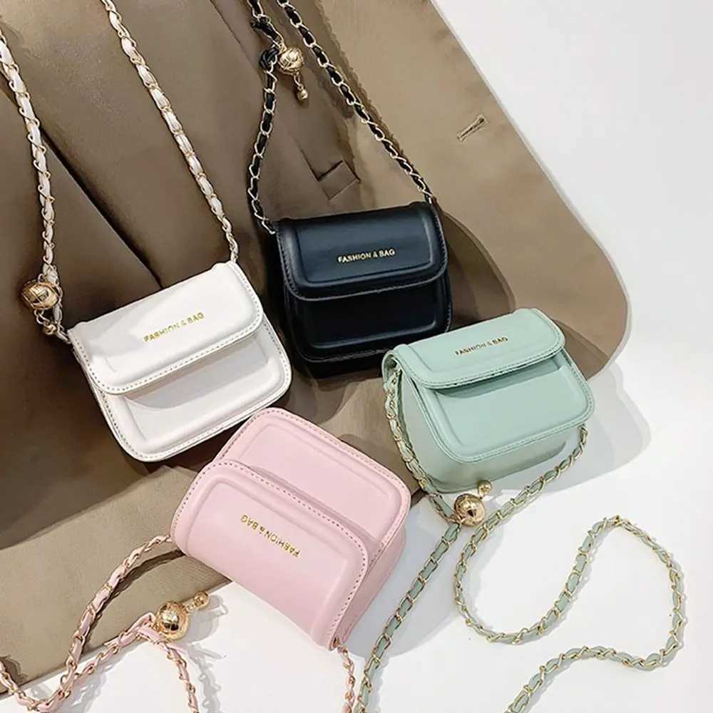 Fi Women Chain Shoulder Crossbody Bag Handbags Square Cluh Bags Female Underarm BagXJ241225