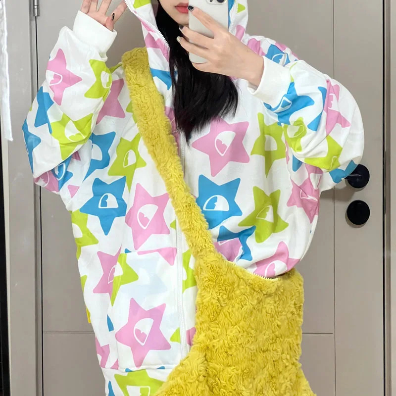 Hylhexyr Star Shape Soft Plush Messenger Bag Candy Color Fashion Cross Body Bags Large Womens Shoulder Handbag241226