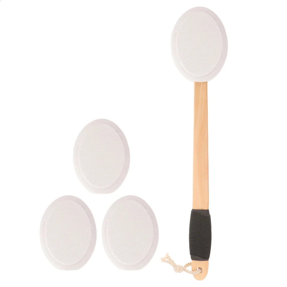 Anti-slip Bath Brush Back Lotion Applicator Wand for The Cream Non-slip Shower Sponge with Long Handle Application 241226