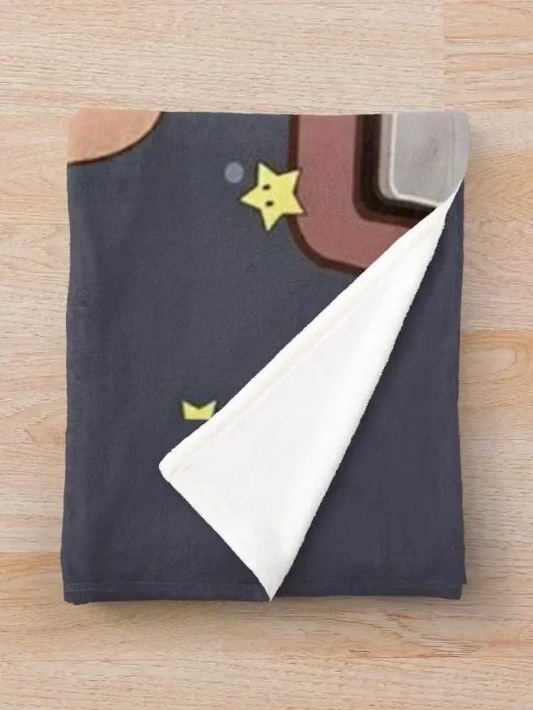 Bubu and Dudu Watching The Moon Together Throw Blanket Camping christmas gifts Fluffy Softs Quilt Blankets C251225