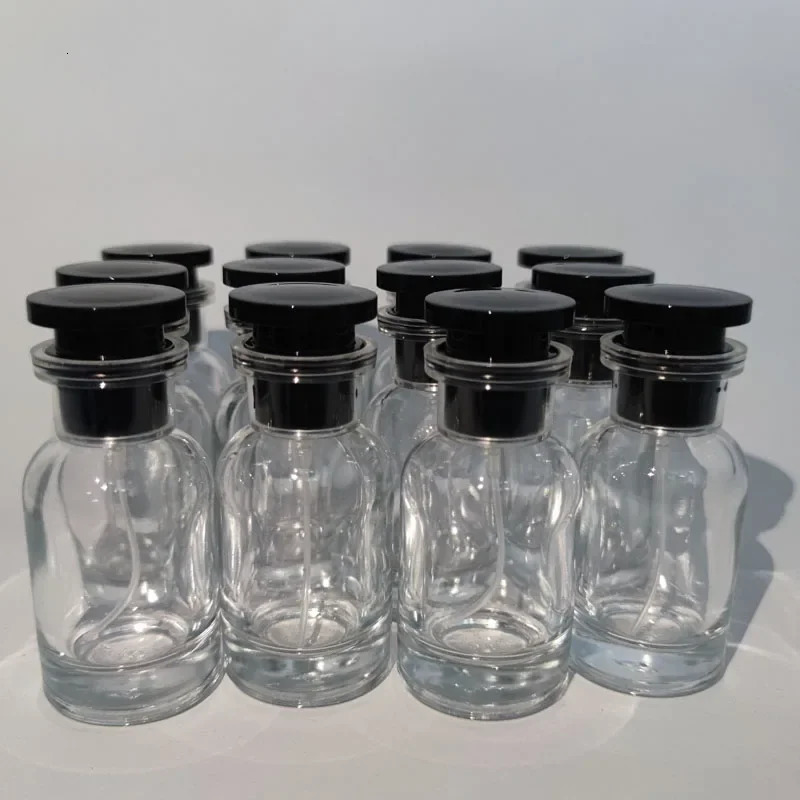12PCS 30ml Portable Travel High-end Perfume Bottle with Boxes Empty Spray Separate Sample Bottle 241225